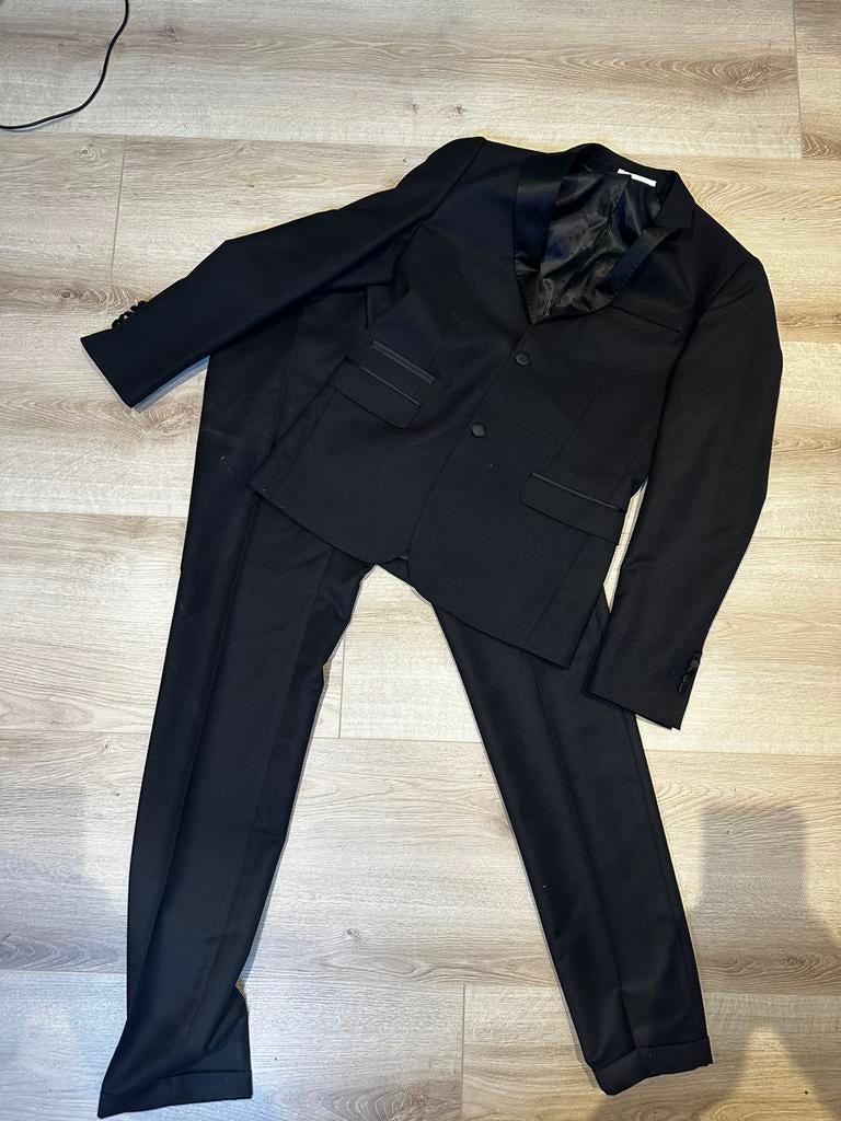 Pak, Kleding | Heren, Ophalen of Verzenden, Zo goed als nieuw, Maat 46 (S) of kleiner, Zwart