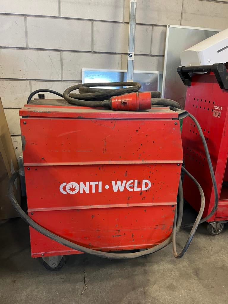 Conti Plus 80 lasapparaat, Ophalen