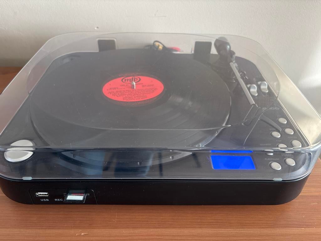 Lenco L-71 Platenspeler met USB & Ingebouwde voorversterker, Overige merken, Automatisch, Ophalen of Verzenden, Zo goed als nieuw