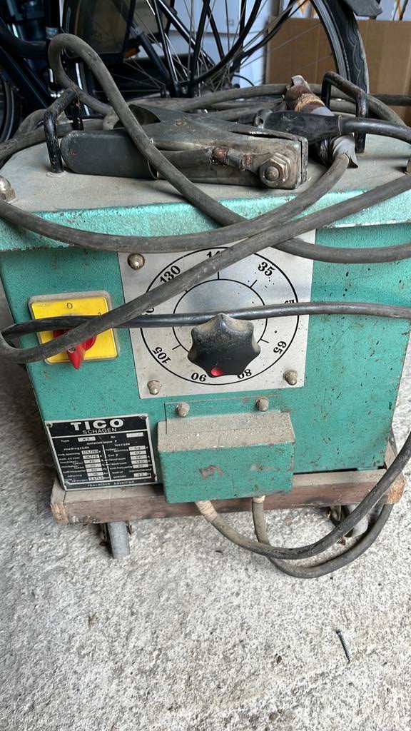 Tico schagen lasapparaat, Ophalen, Gebruikt, Minder dan 150 ampère, Elektroden