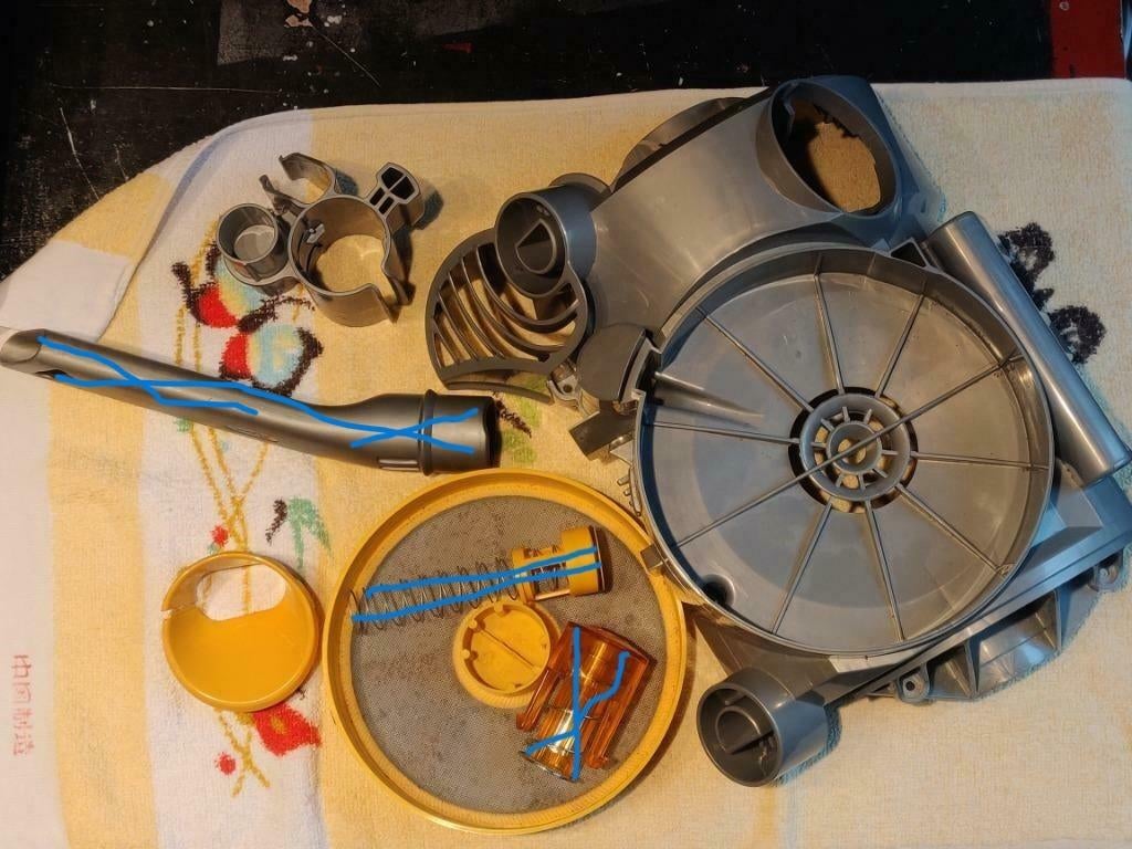 Laatste onderdelen Dyson dc08t (dc 08 t eu) dc08 t, Ophalen of Verzenden, Gebruikt, Reservoir, Stofzuiger