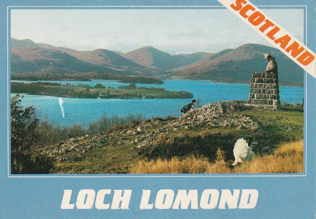 Schotland Loch Lomond, Verzenden, 1980 tot heden, Gelopen, Overig Europa
