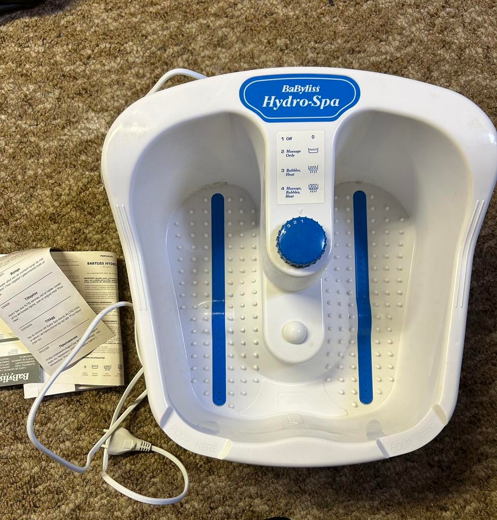 Babyliss hydro-spa, Ophalen, Nieuw, Apparaat