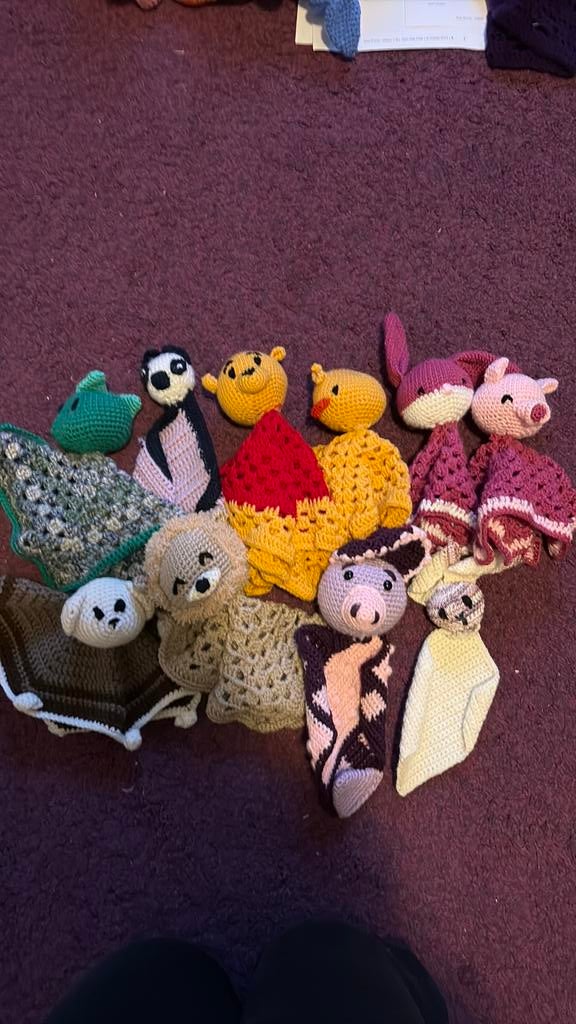 Knuffeldoekjes €5 p/s, Ophalen of Verzenden, Zo goed als nieuw, Overige typen