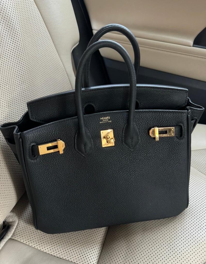 birkin hermes, Sieraden, Tassen en Uiterlijk, Tassen | Damestassen, Verzenden, Nieuw, Zwart, Handtas