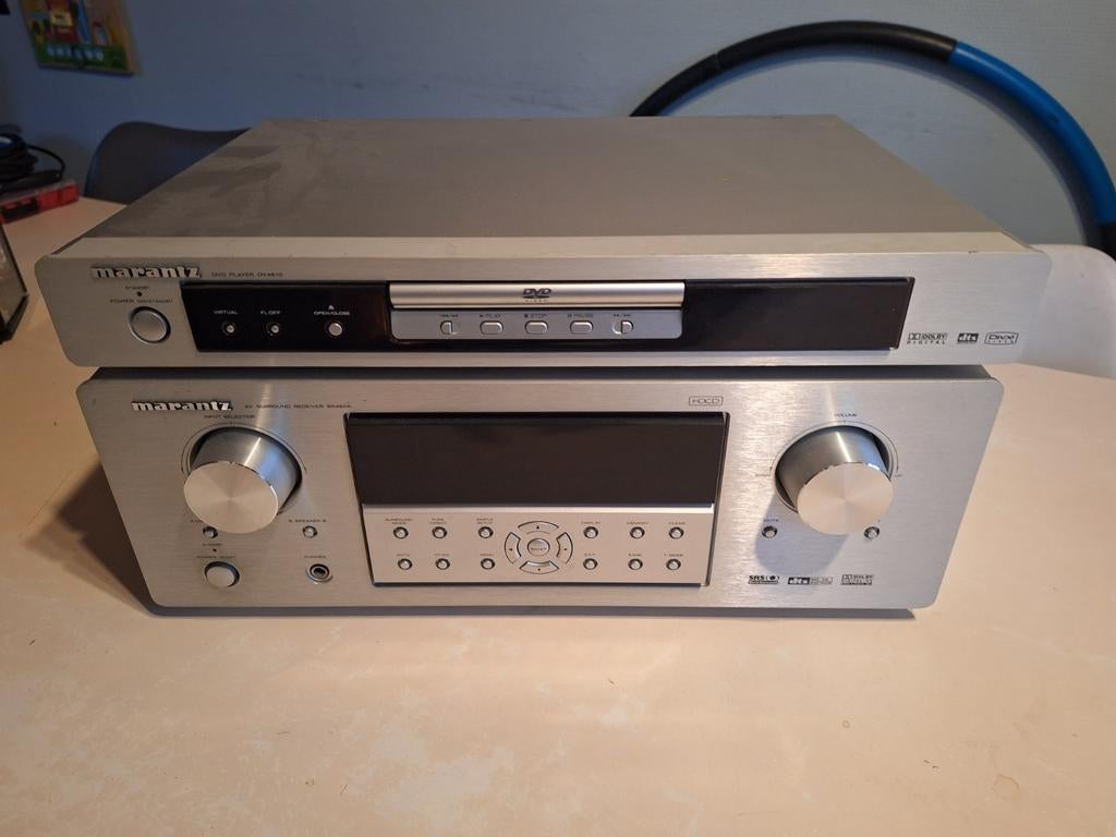 Marantz Home Cinema Set - DVD Speler en Receiver, Audio, Tv en Foto, Dvd-spelers, Verzenden, Gebruikt, Dvd-speler, Overige merken
