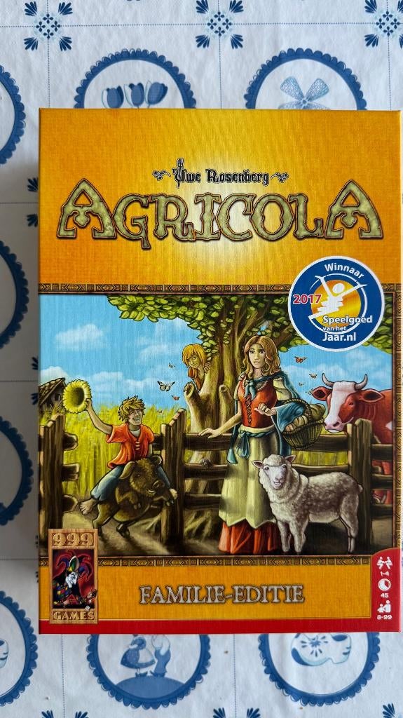 Agricola Familie editie, Hobby en Vrije tijd, Gezelschapsspellen | Bordspellen, Nieuw, Een of twee spelers, Drie of vier spelers