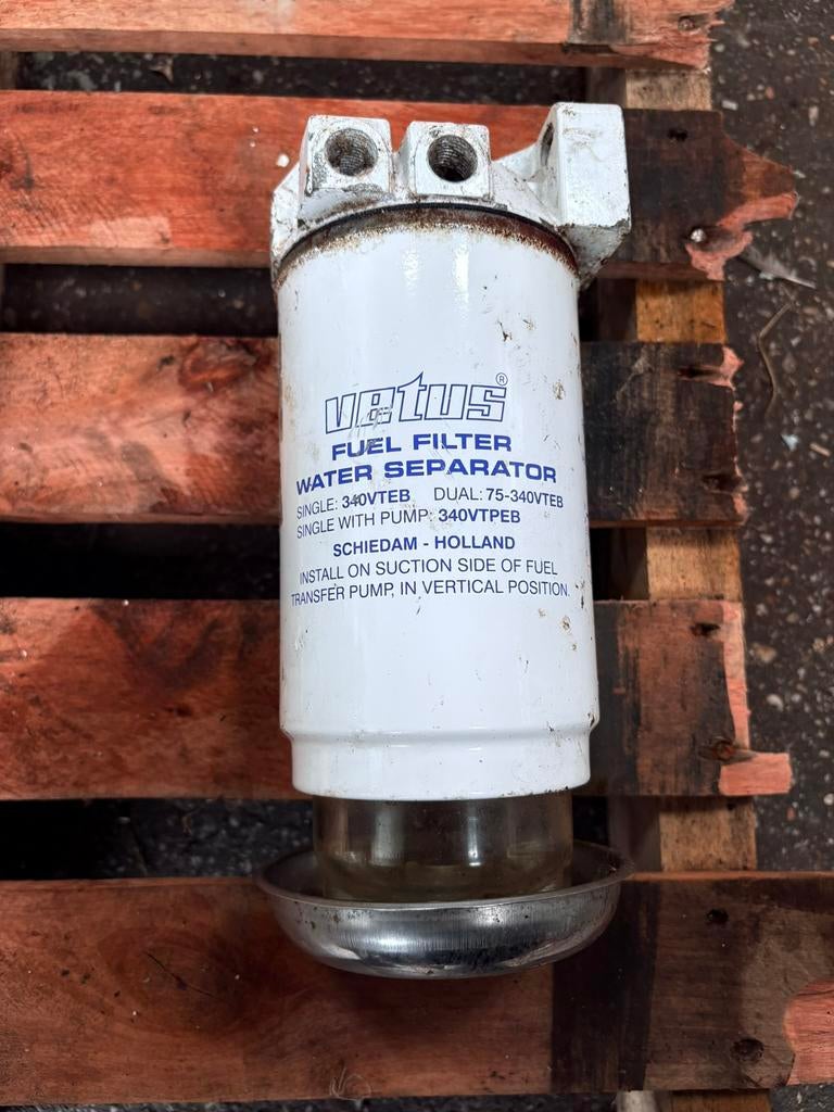 Vetus Waterafscheider/Brandstoffilter, Ophalen of Verzenden, Zo goed als nieuw, Motor en Techniek, Zeilboot of Motorboot