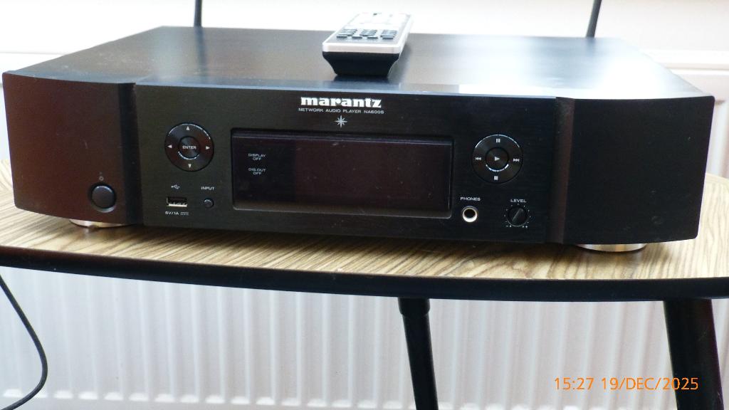Netwerkstreamer/internetradio Marantz NA 6005, Ophalen, Zo goed als nieuw, USB 2