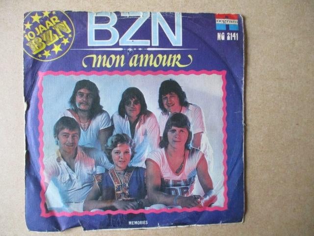 s0890 bzn - mon amour, Ophalen, Gebruikt, Overige genres, 7 inch