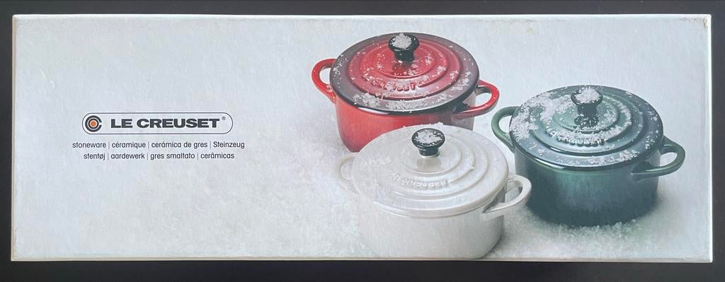 Le Creuset Mini Stoofpotjes Set - Limited Edition, Huis en Inrichting, Keuken | Potten en Pannen, Nieuw, Overige typen, Overige materialen