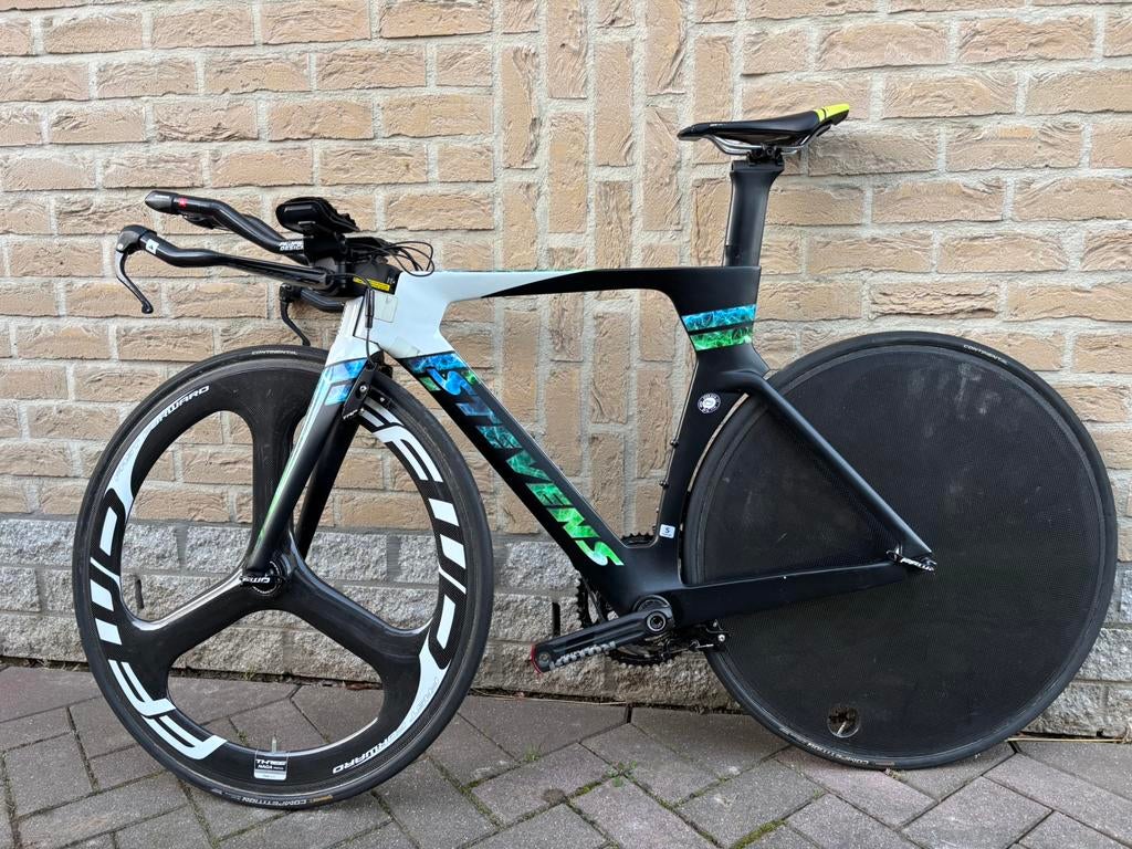 Tijdrit fiets, Fietsen en Brommers, Overige merken, Carbon, Ophalen of Verzenden, Zo goed als nieuw