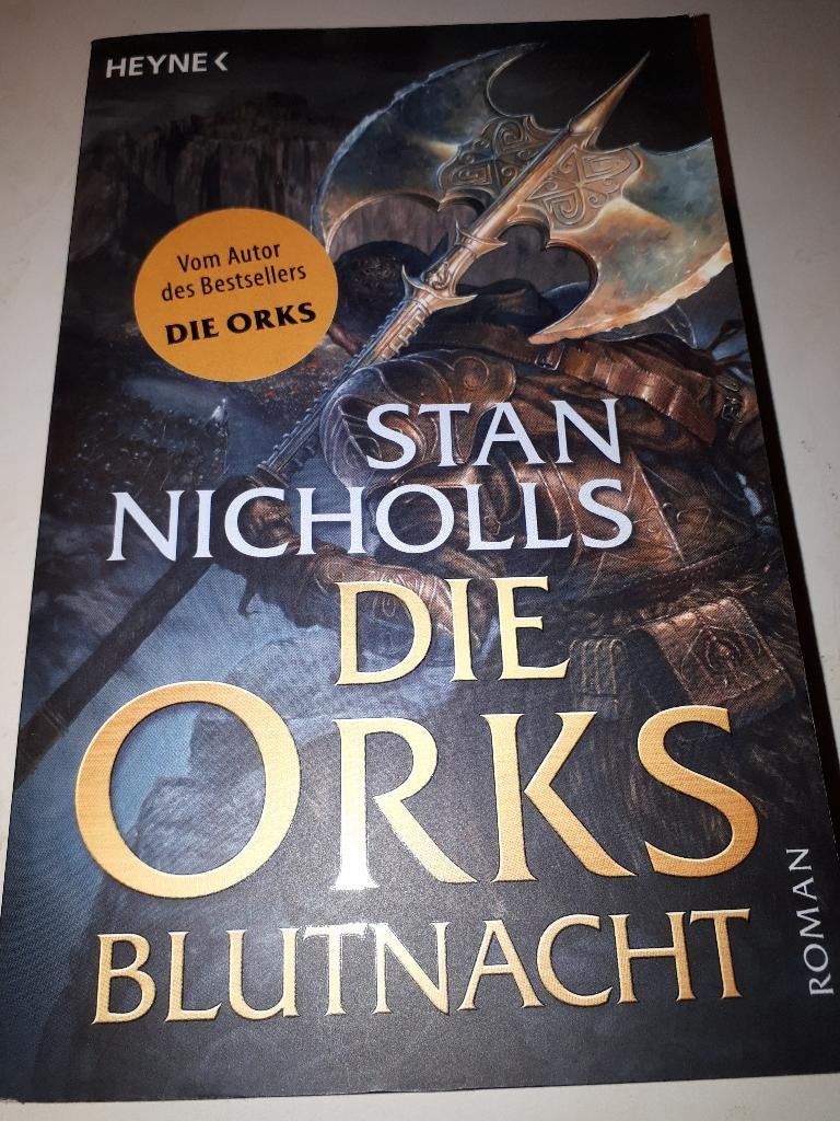 Die Ork-Trilogie 3: Die Orks - Blutnacht - Stan Nicholls, Ophalen of Verzenden, Gelezen
