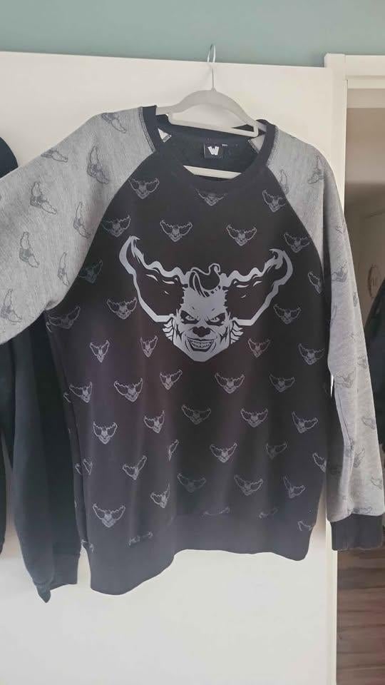 Walibi Truien en shirt, Kleding | Heren, T-shirts, Zo goed als nieuw, Overige maten, Zwart, Ophalen