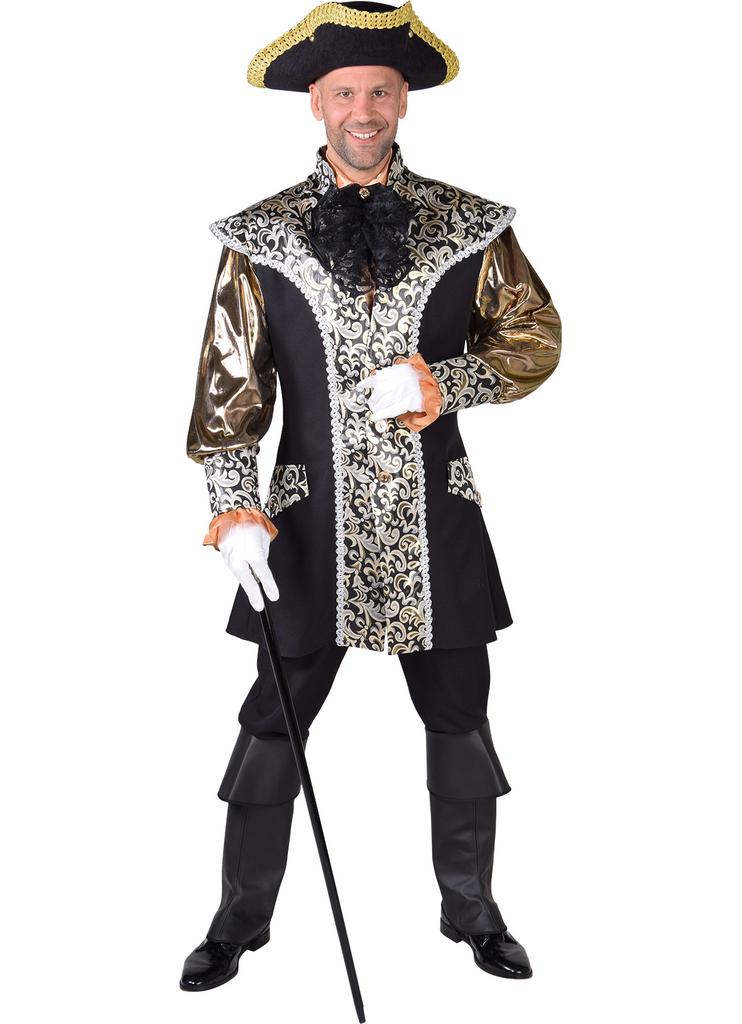 Prachtige nieuwe markies jas glitter carnaval! S, M en XXL, Ophalen of Verzenden, Nieuw, Overige maten