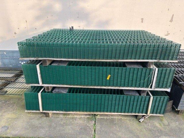 30 x Dubbelstaafs hekwerken 143/200cm €690,-, Tuin en Terras, Gaas en Draad, Ophalen, Nieuw, 20 meter of meer, Gaas