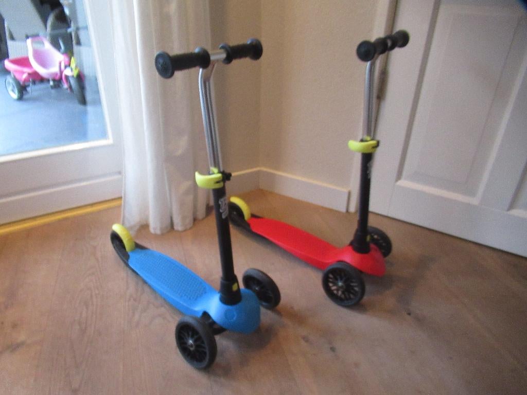 Mooie als nieuwe Oxello B1 verstelbare Step Autoped, Ophalen of Verzenden, Zo goed als nieuw, Overige typen