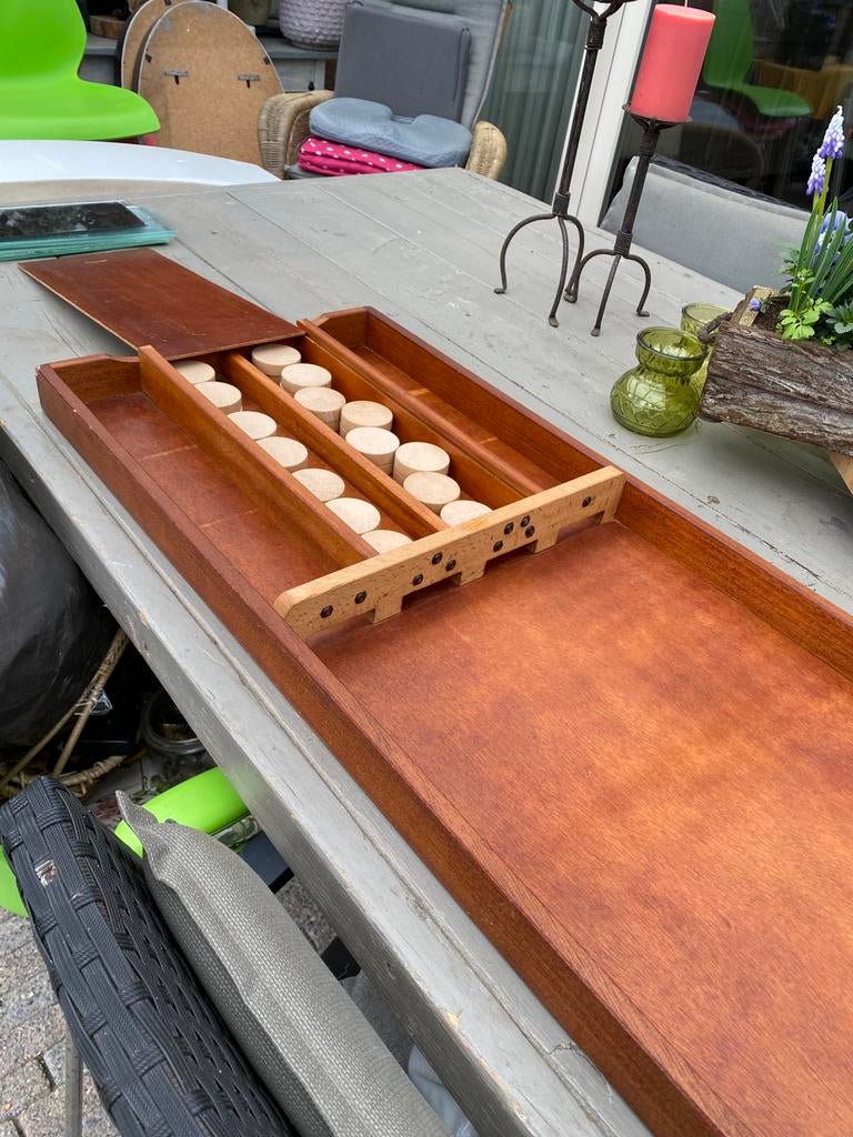 Sjoelbak ( Homas model ) v. a. € 45,00, Ophalen, Zo goed als nieuw