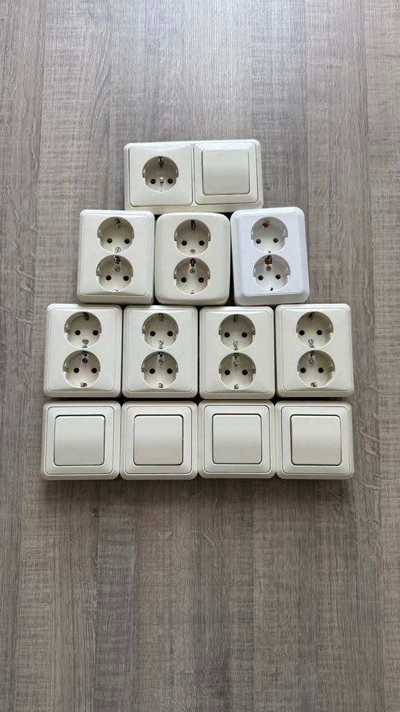 Lichtschakelaars en stopcontacten, Ophalen, Gebruikt, Schakelaar