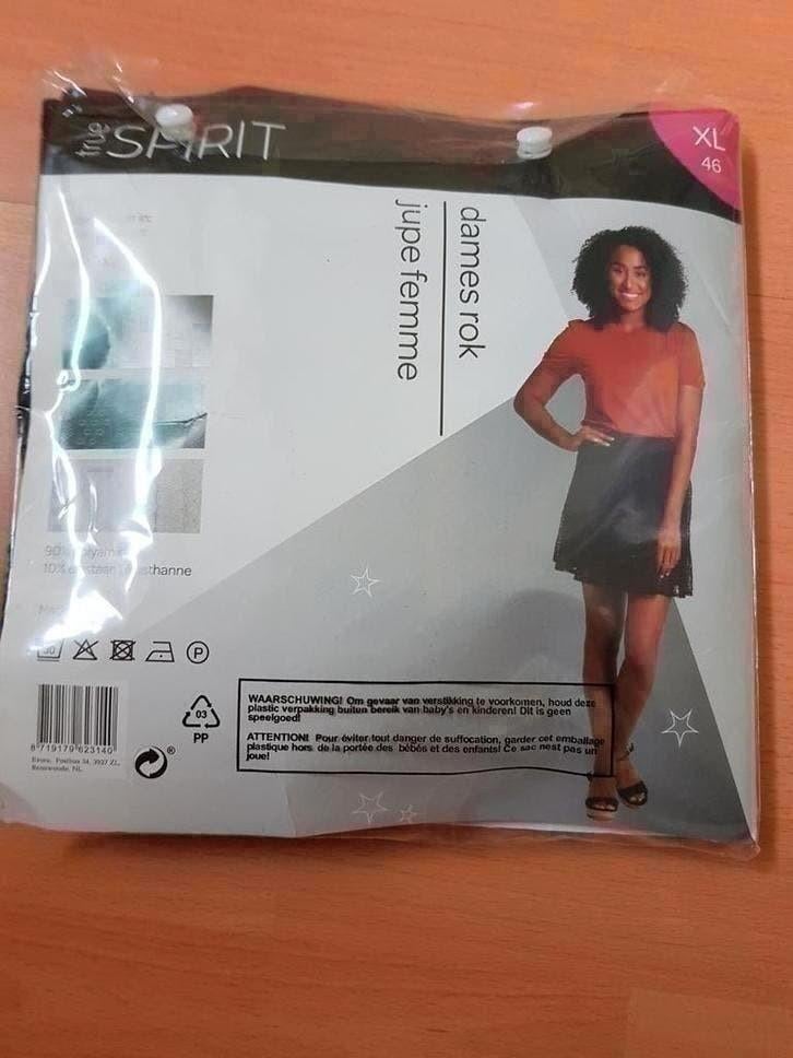 kant rok maat 46 XL, Wit, Maat 46/48 (XL) of groter, Ophalen of Verzenden, Zo goed als nieuw