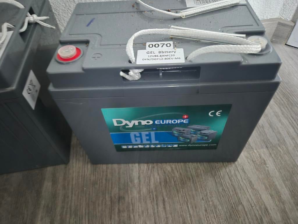 Dyno Europe GEL Accu 12V 86Ah C20 DGY12-80EV-M6, Ophalen, Nieuw