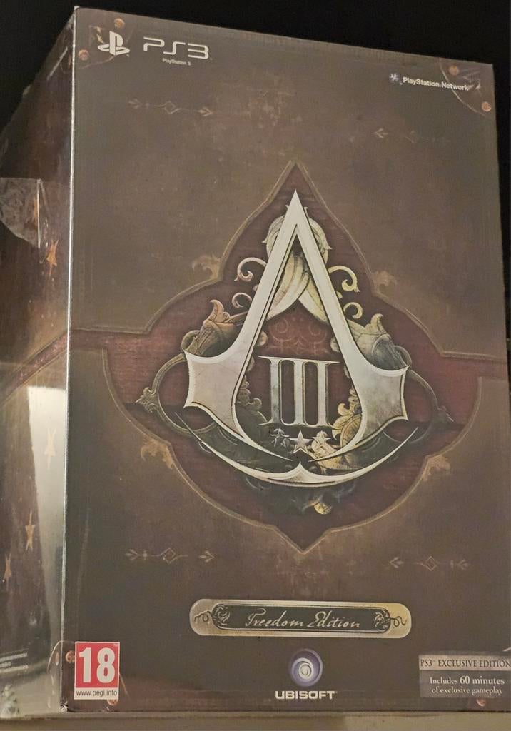 Assassin's Creed 3 Freedom Edition PS3 - Sealed, Ophalen of Verzenden