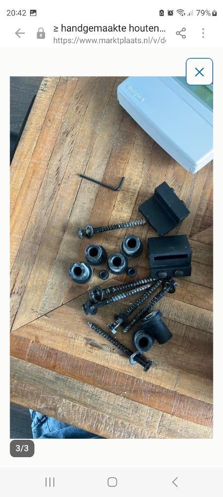 Rustiek schuifdeur, Doe-het-zelf en Verbouw, Deuren en Horren, Ophalen, 80 tot 100 cm, Binnendeur, Zo goed als nieuw