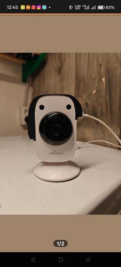 Mintion Beagle 3D printer camera, Ophalen of Verzenden, Ingebouwde Wi-Fi, Zo goed als nieuw, Mintion