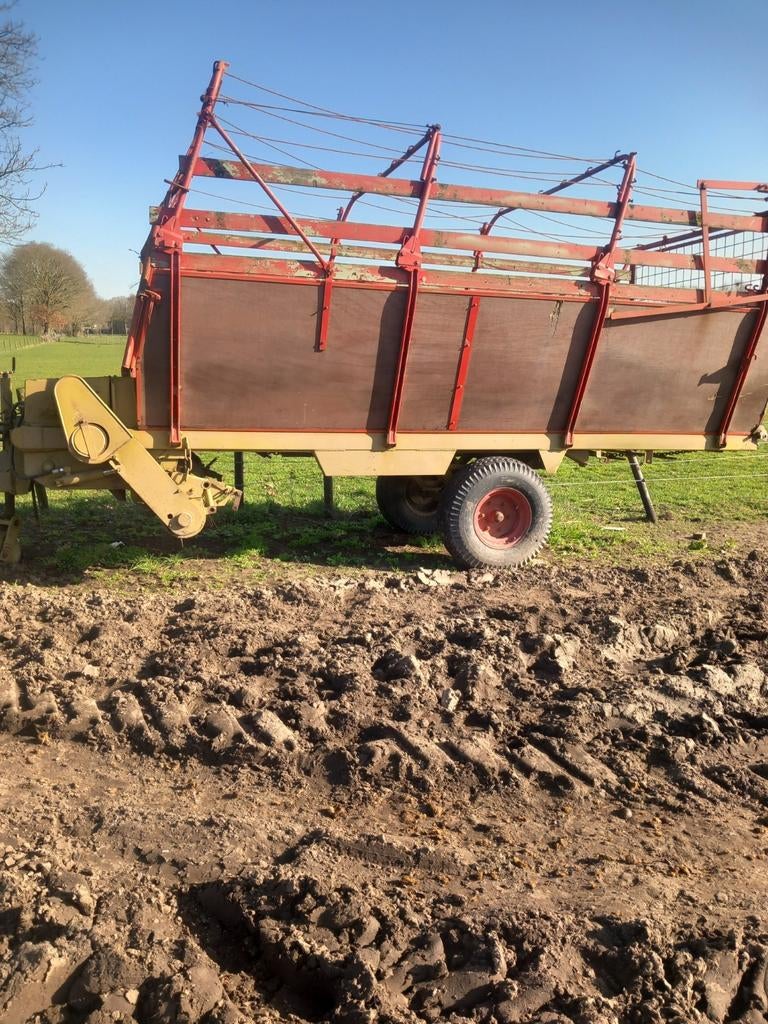 Opraapwagen, Ophalen