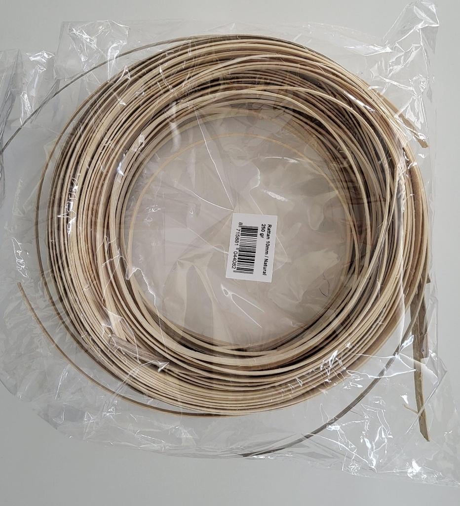 Pitriet Rattan naturel rol 250 gram, Verzenden, Nieuw, Natuurlijk materiaal