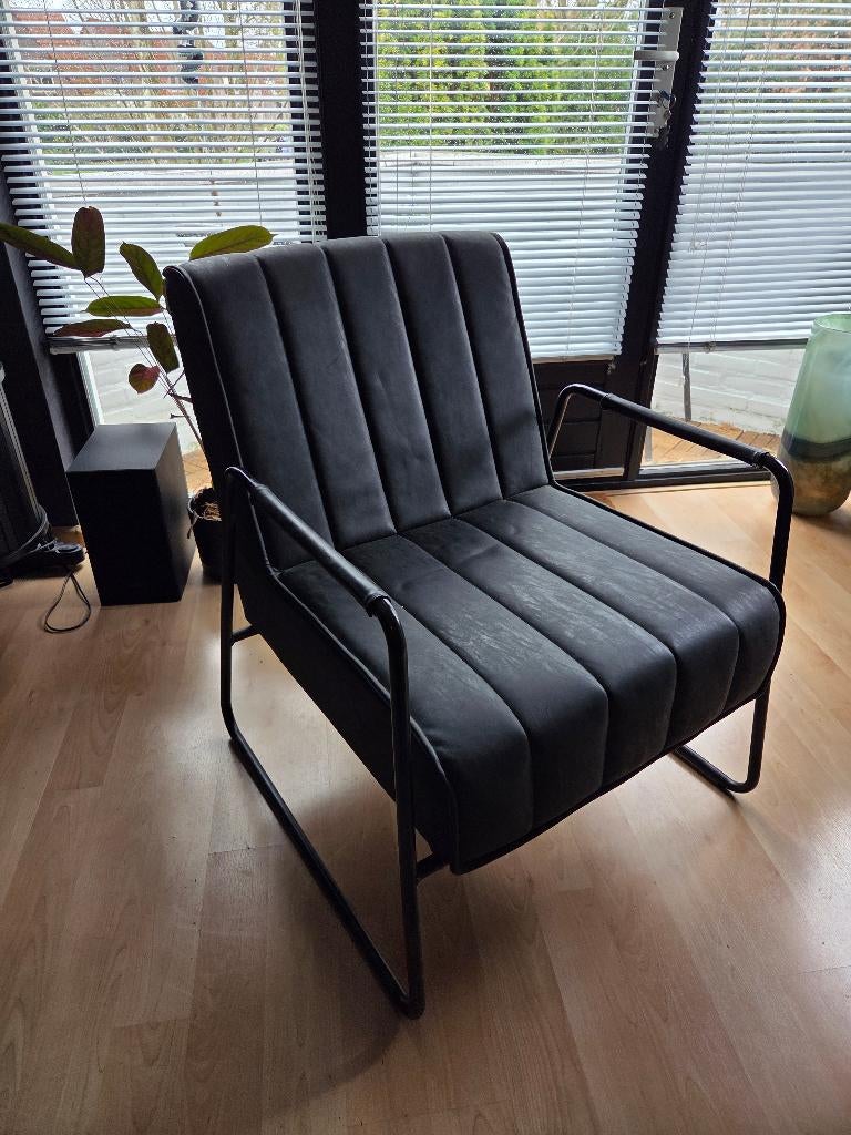 Industriële Fauteuil, Huis en Inrichting, Ophalen, Gebruikt, Industrieel, Eén