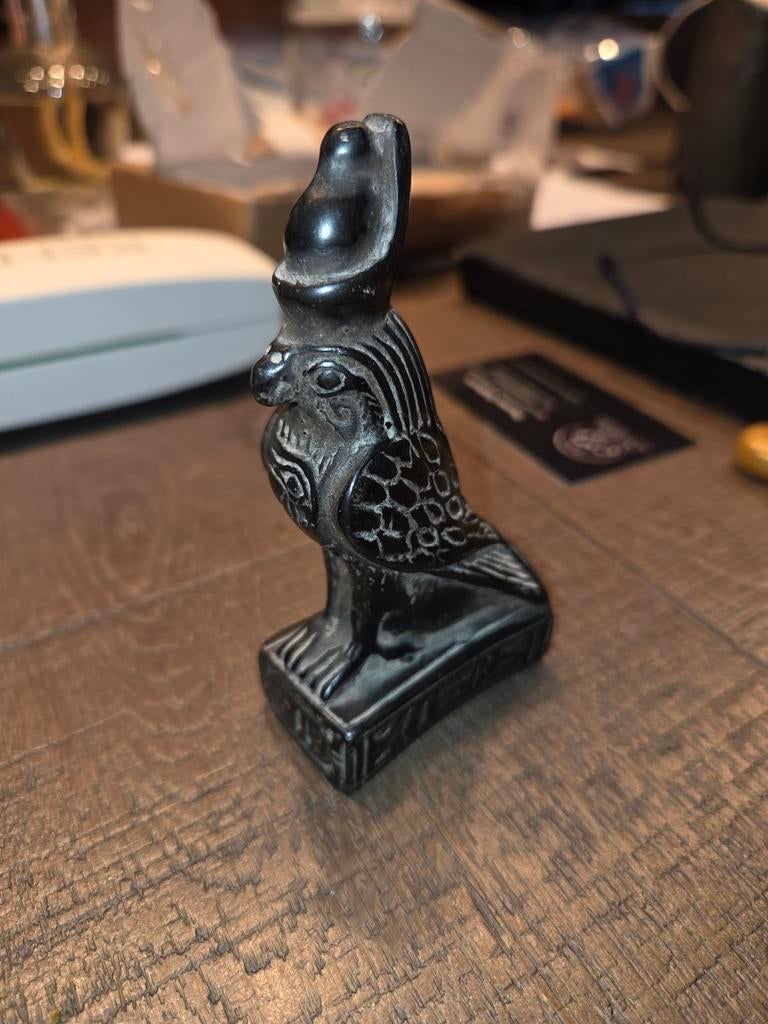 Egyptisch beeldje van Horus, Ophalen of Verzenden