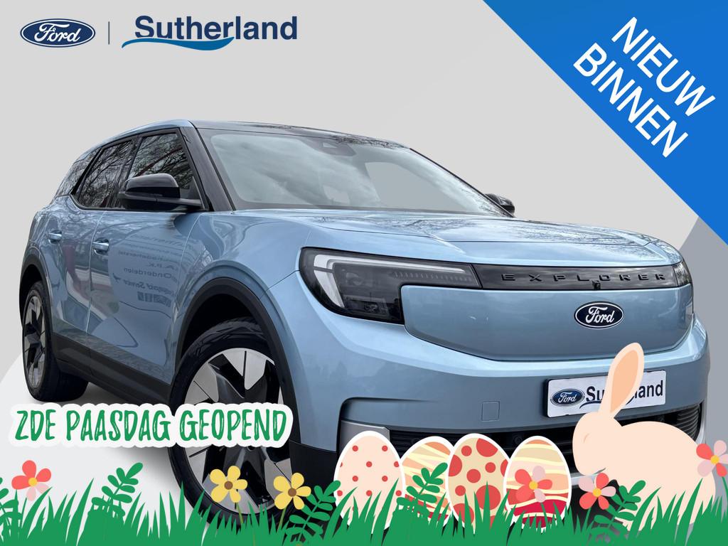 Ford Explorer Premium Extended Range AWD 79 kWh 340pk! | Vie, Automaat, Gebruikt, Blauw, 340 pk