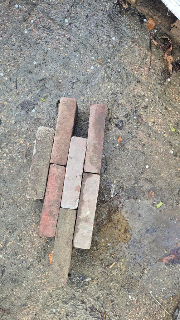 ✅️🧱28M2 GEBAKKEN WAALTJES. MOOIE KLINKERS, Ophalen of Verzenden, Gebruikt, Keramiek, Klinkers