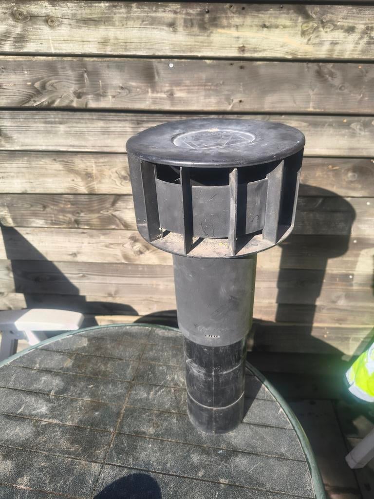 Ubbink schoorsteenkap/ventilator, Ophalen