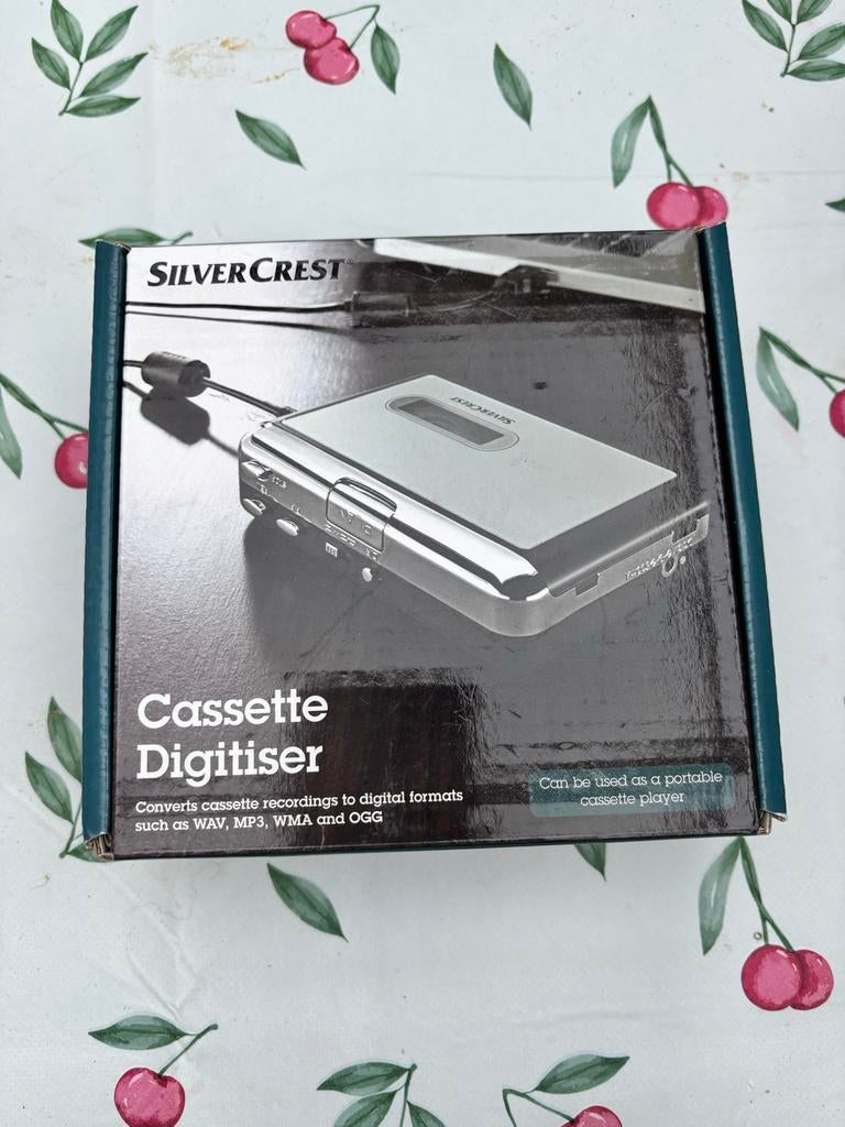 Cassette Digitizer Nieuw in Doos - SilverCrest, Ophalen of Verzenden, Enkel, Overige merken