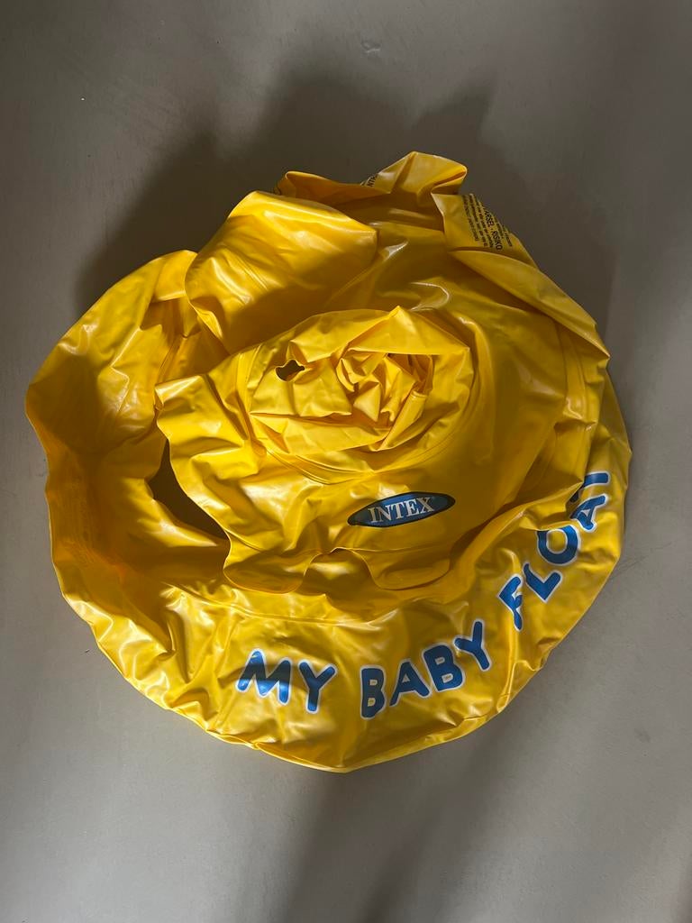 Intex My Baby Float Zwemband Geel, Ophalen of Verzenden, Gebruikt, Jongen of Meisje