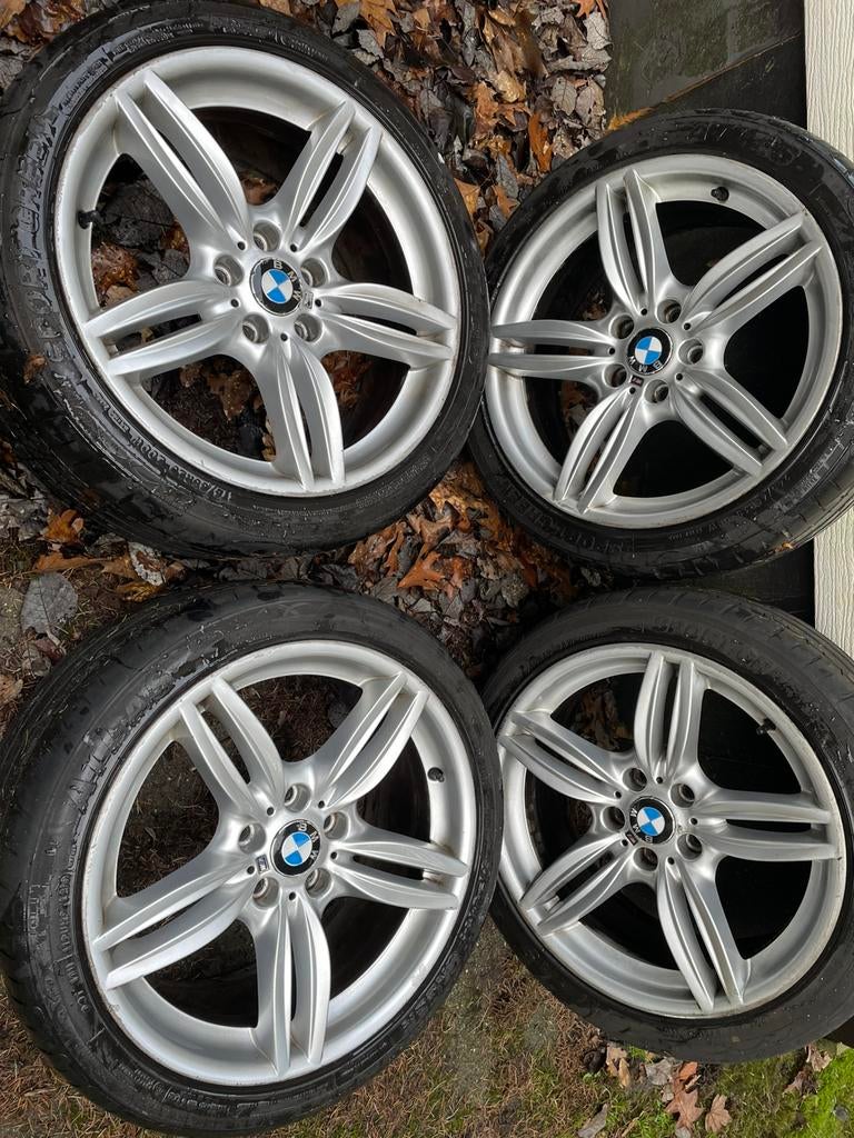 Originele 19inch BMW M sport velgen breedset, Ophalen, 19 inch, Zomerbanden, Velg(en)