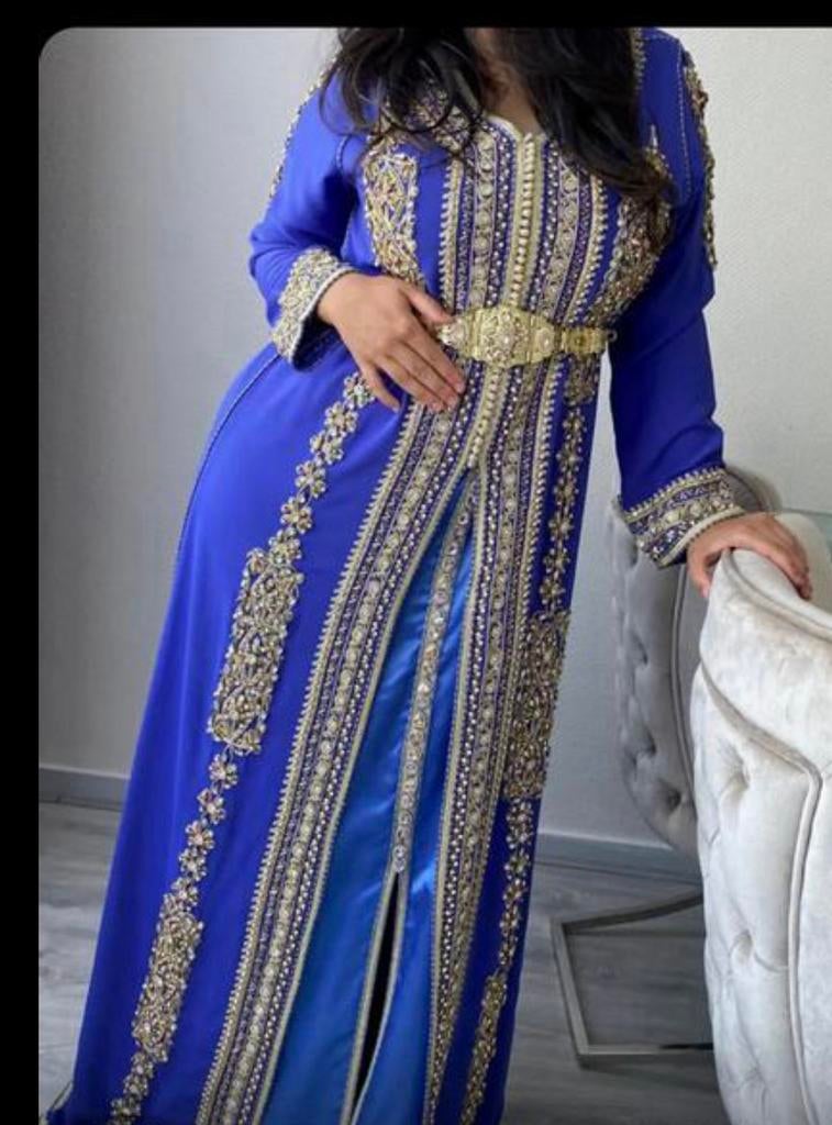 Blauwe takshita, Ophalen of Verzenden, Zo goed als nieuw, Blauw, Overige typen