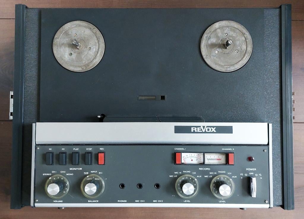 REVOX A77, 2-SPOOR, KOFFERMODEL, VOOR ONDERDELEN, Ophalen, Onderdeel