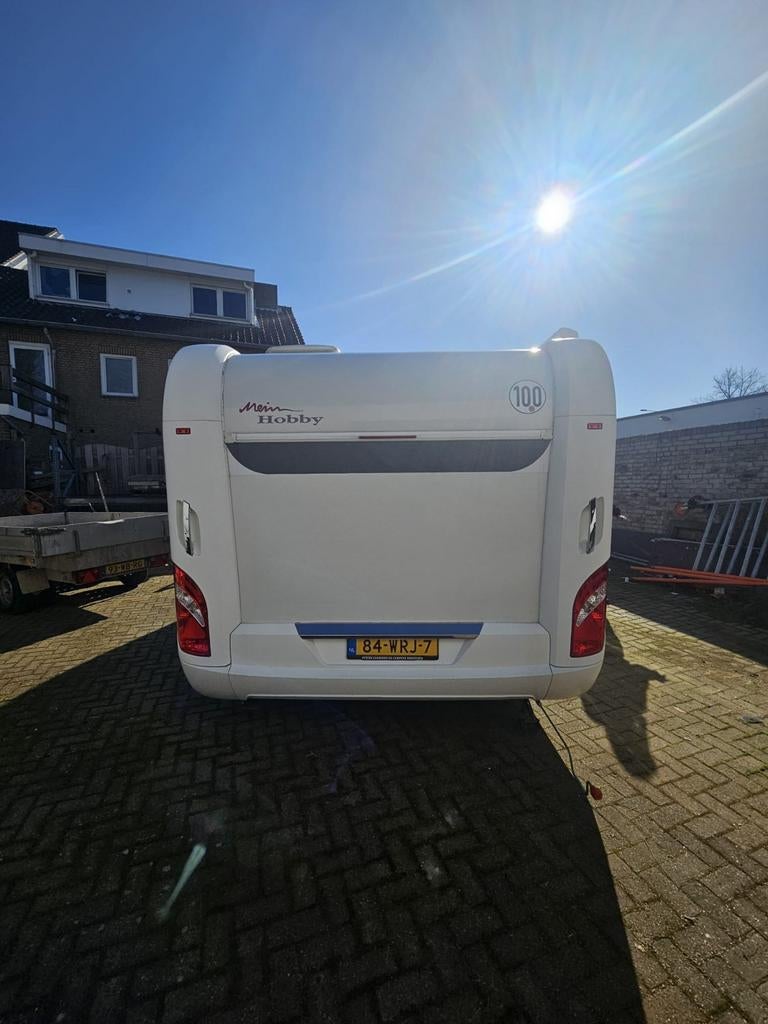 Hobby WFU 560 met luifel en mover, Rondzit, Hobby, Mover, Particulier