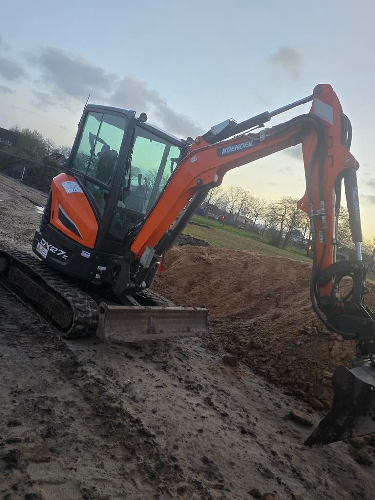 Doosan minikraan graafmachine, Ophalen of Verzenden, Graafmachine