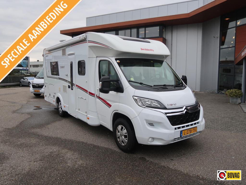 Dethleffs Trend 90 Years 7017 ALS NIEUW EN COMPLEET !!!, Standaard zit, Omvormer, Ringverwarming, Luifel