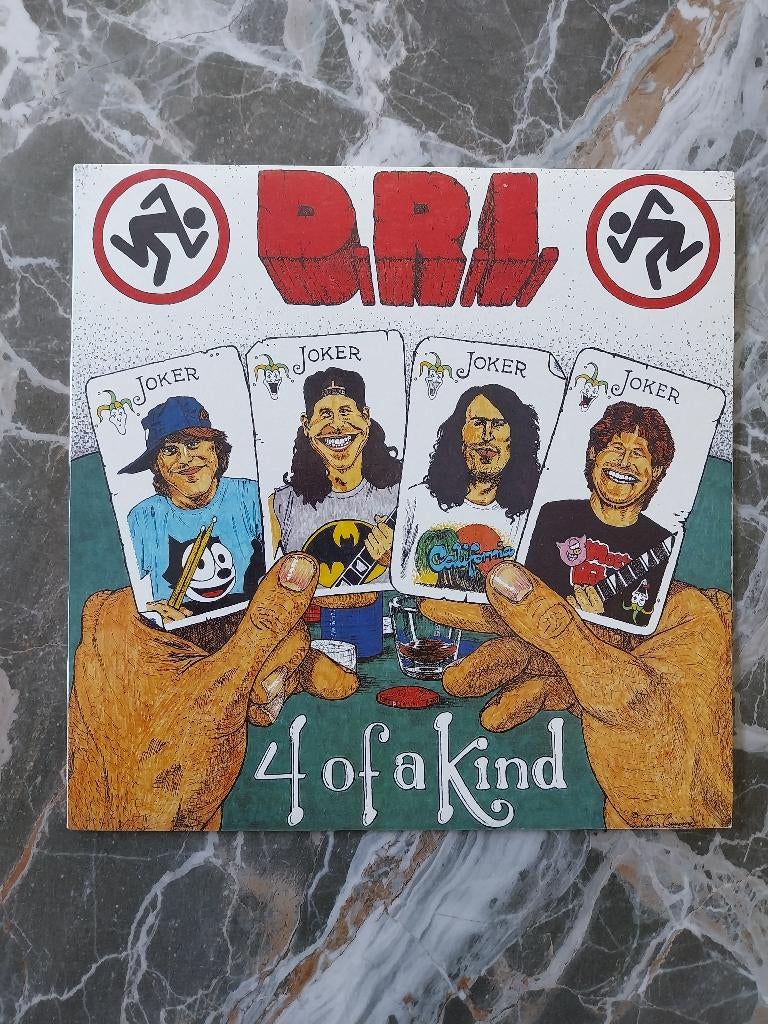 * D.R.I. ‎– 4 Of A Kind - DRI Dirty Rotten Imbeciles, Ophalen of Verzenden, Gebruikt, Overige formaten