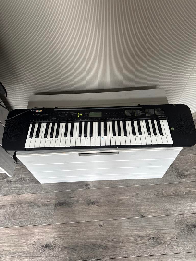 Casio CTK-240 keyboard – ideaal voor beginners, Muziek en Instrumenten, Ophalen, Gebruikt, 49 toetsen, Casio