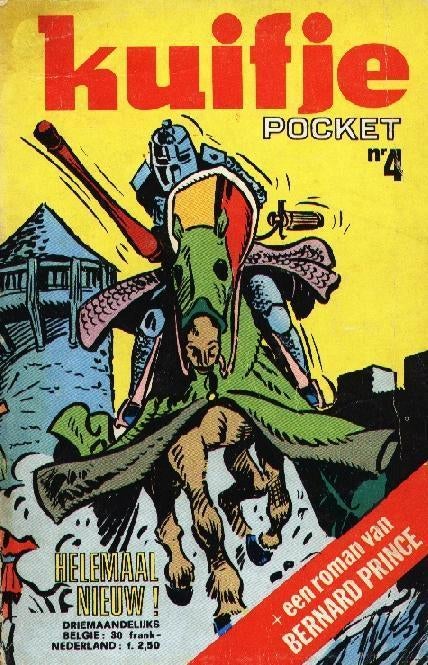 Kuifje pocket n 4, Eén stripboek, Verzenden, Gelezen, Kuifje