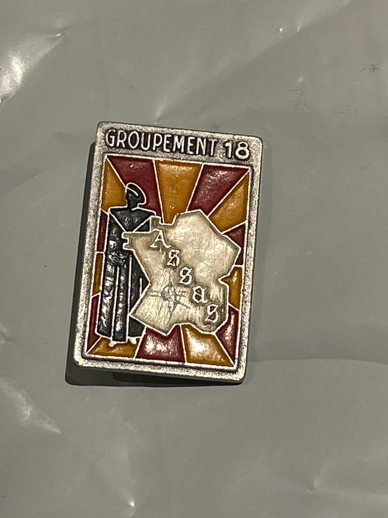 WW2 franse scouting badge, Verzamelen, Scouting, Ophalen of Verzenden, Gebruikt, Embleem, Speld of Insigne