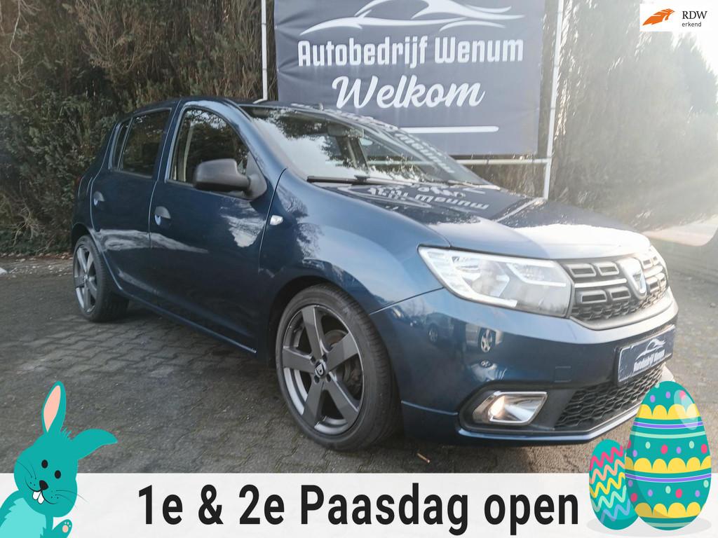 Dacia Sandero 0.9 TCe Ambiance Airco, 17 inch LM velgen, Met, Auto's, Dacia, Voorwielaandrijving, 898 cc, Origineel Nederlands