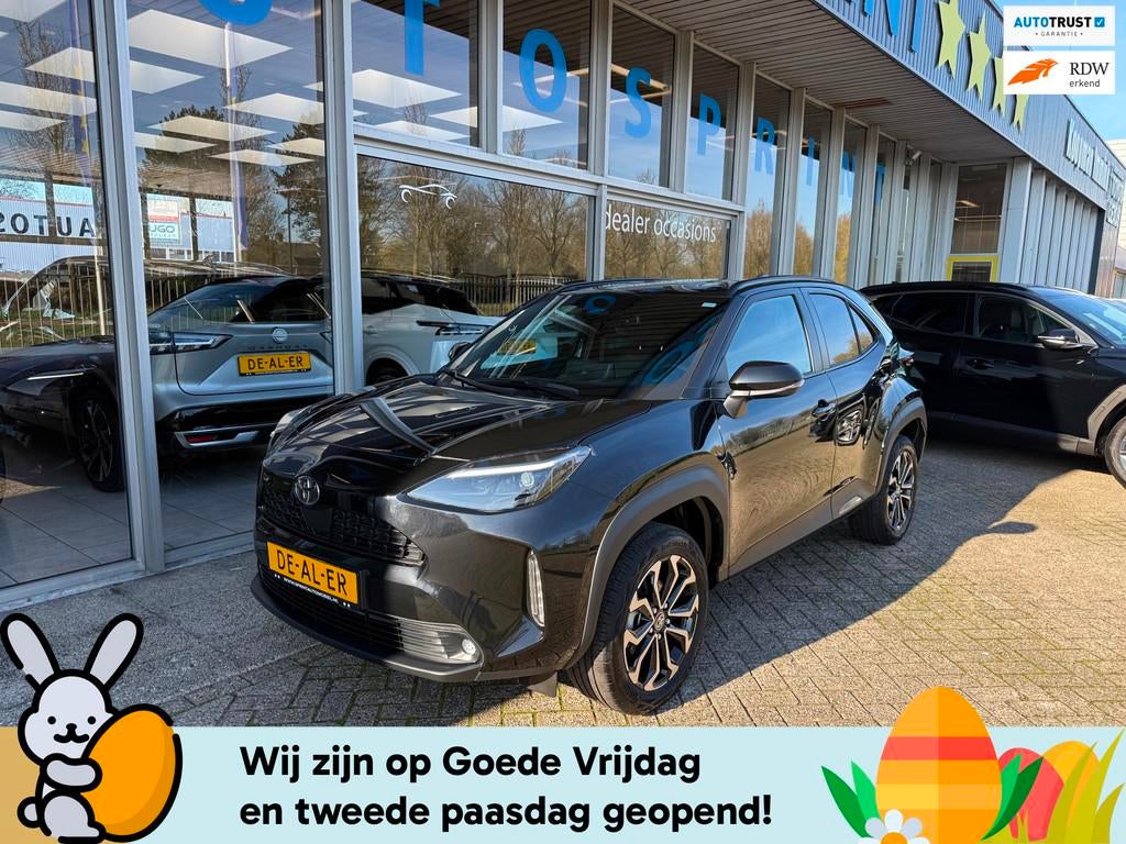 Toyota Yaris Cross 1.5 Hybrid Dynamic ,APPLE CARPLAY, CAMERA, Stof, Zwart, 1165 kg, 116 pk