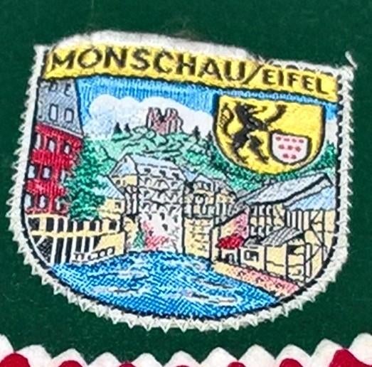 Monschau Eifel Souvenir Oud hoedje petje vilt, Verzenden